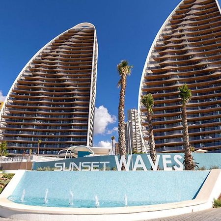 شقة Sunset Waves Vistas Al Mar بينايدورم المظهر الخارجي الصورة